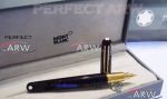 Perfect Replica New Mont blanc M Marc Newson Rollerball Black & Gold